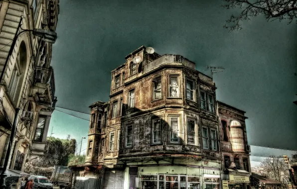 Picture HDR, Street, Istanbul, Turkey, Street, Istanbul, Turkey