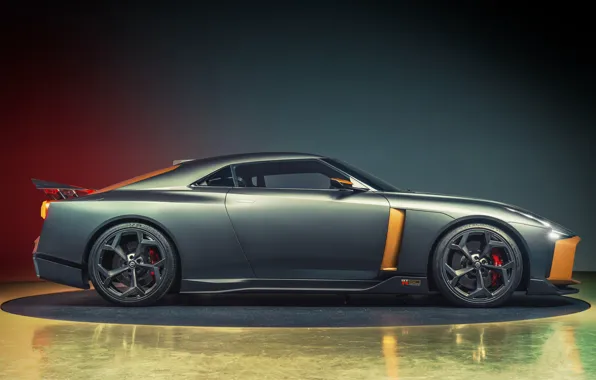 Picture Concept, Nissan, side view, 2018, ItalDesign, GT-R50