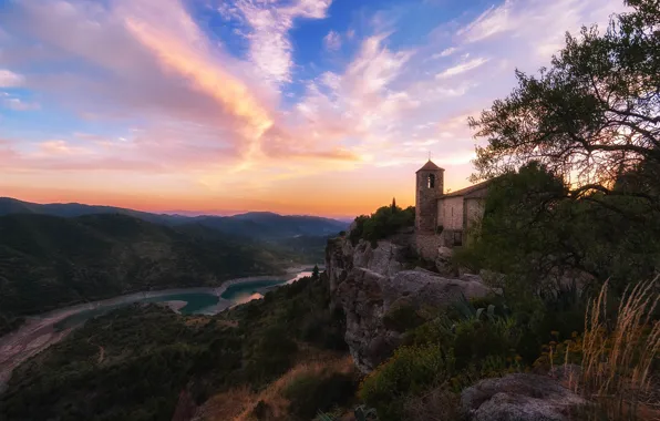 Castle, view, height