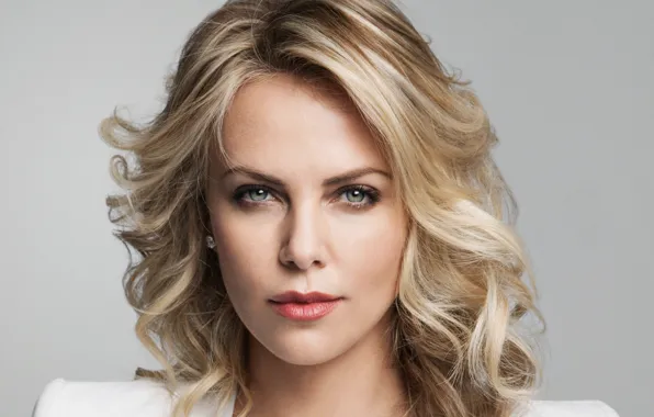 Look, Charlize Theron, actress, blonde, Charlize Theron