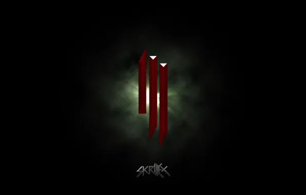 Music, logo, dubstep, Skrillex