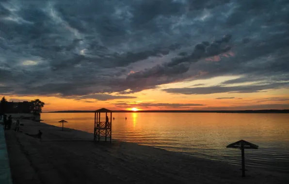 Beach, Volga, Cheboksary