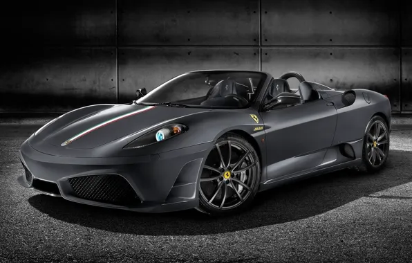 Grey, Ferrari, Convertible