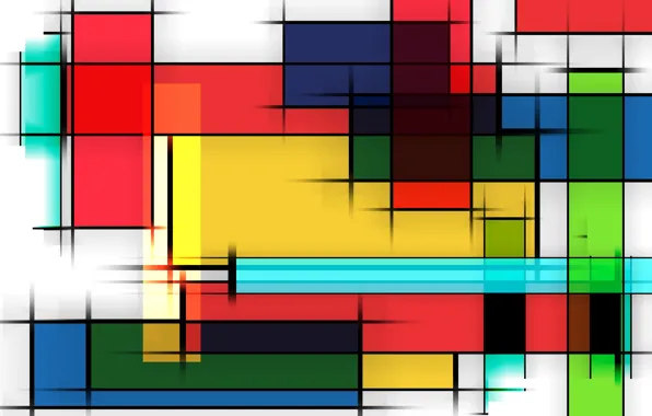 Picture line, graphics, colorful