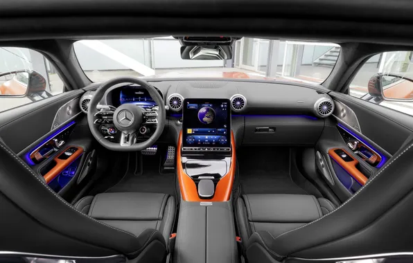 Coupe, interior, Mercedes, Performance, AMG, Mercedes-AMG, Mercedes-AMG GT 63 S E Performance, 2024