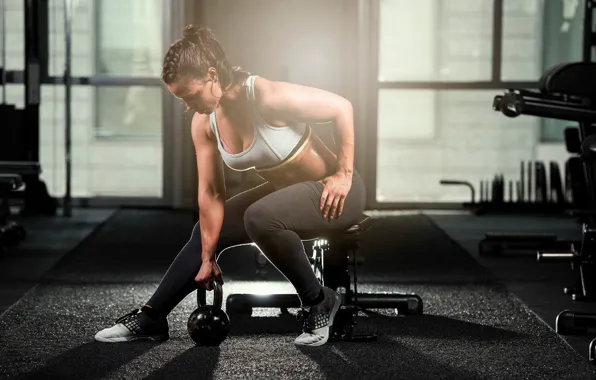 Pose, fitness, weight, pose, workout, workout, gym, fitness