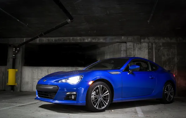 Picture Subaru, Blue, BRZ, Underground, Limited