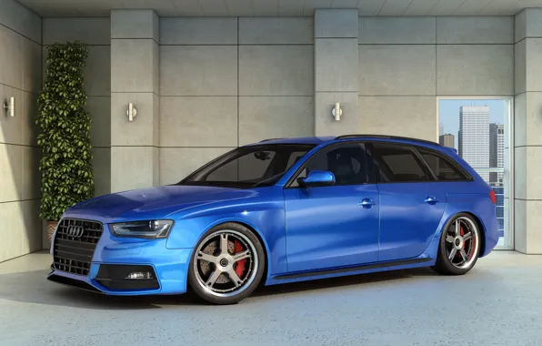Audi, art, RS4, Before, dangeruss, sports-oriented compact prestige car, Sportivny sedan