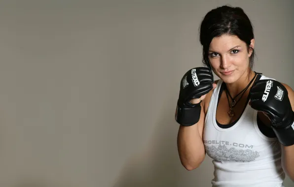 Picture actress, the champion of UFC, Gina Carano
