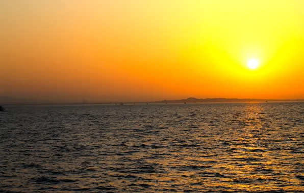 Sunset, Sea, Summer, Egypt, Sands