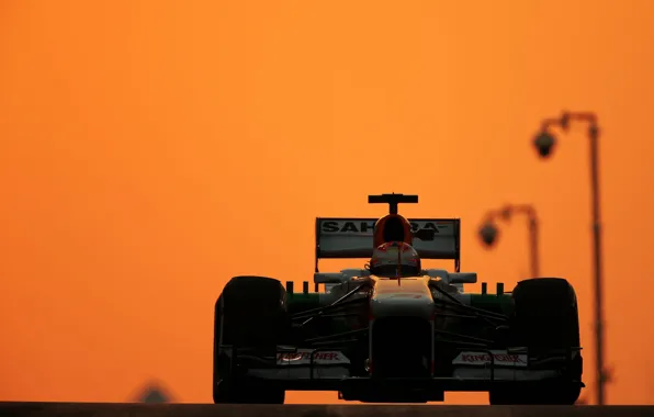 Picture grand prix, Abu Dhabi, UAE, Force India., Yas Marina