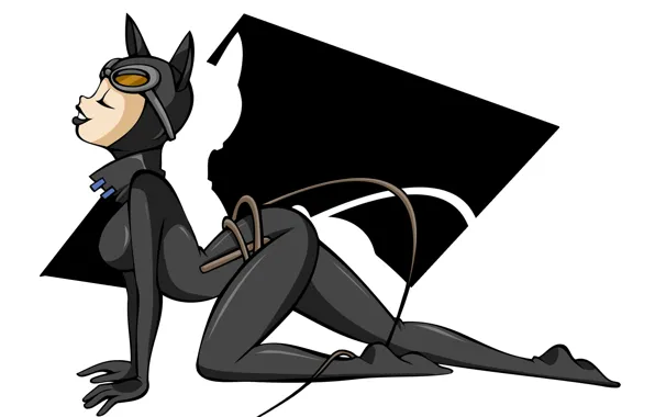 Figure, art, Batman: Arkham City, Catwoman, cat woman