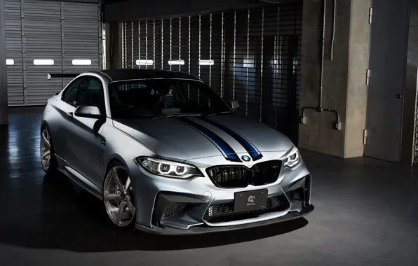 BMW, Front, White, Side, 3D Design, BMW M2, M2 Competition