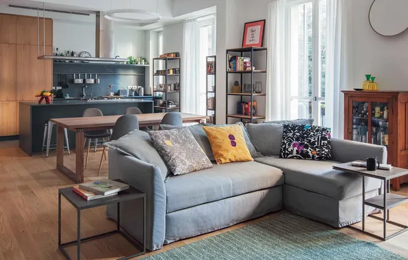Design, style, interior, kitchen, living room, dining room