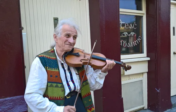 Music, violin, people