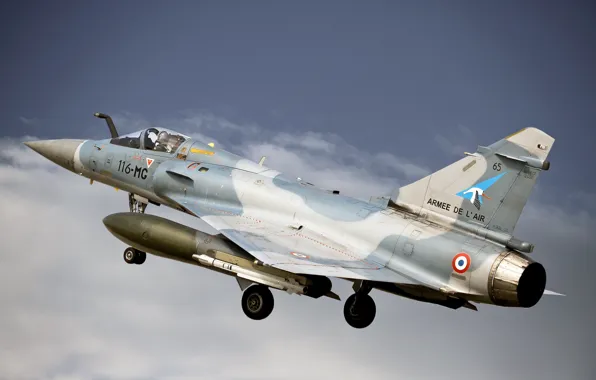 Picture weapons, the plane, Mirage 2000-5FR