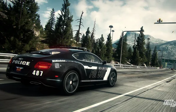 Continental, bentley, Need for Speed, nfs, police, 2013, Rivals, NFSR