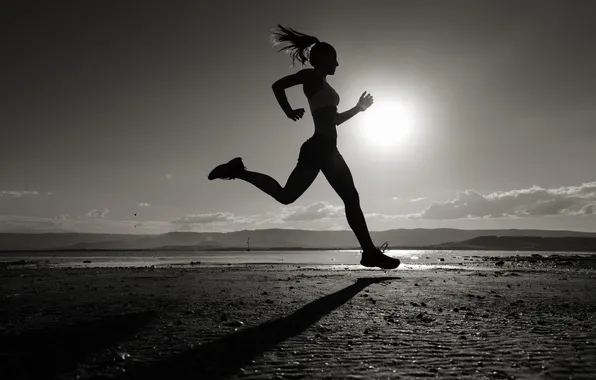 Sport, women, silhouette, relaxation, running, toned, womens health