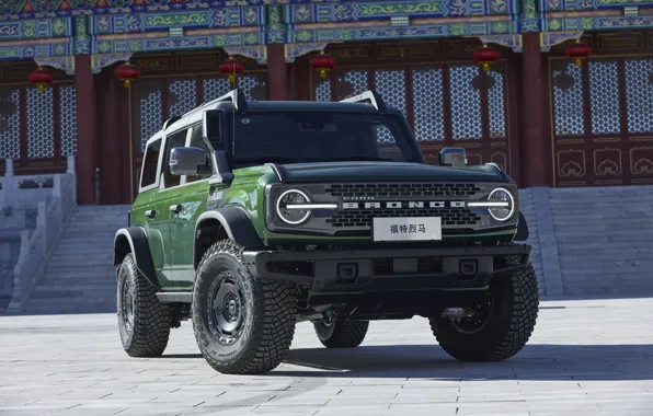 Picture Ford, Bronco, Ford Bronco 4-Door Everglades