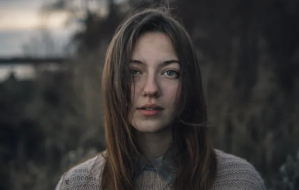 Picture girl, face, sweetheart, hair