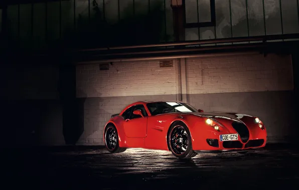 Dark, Red, Auto, Other Brands, Wiesmann GT MF5