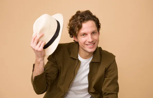 Background, hat, guy