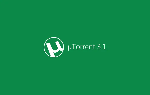 Green, green, minimalism, minimalism, 1920x1080, the program, utorrent, program