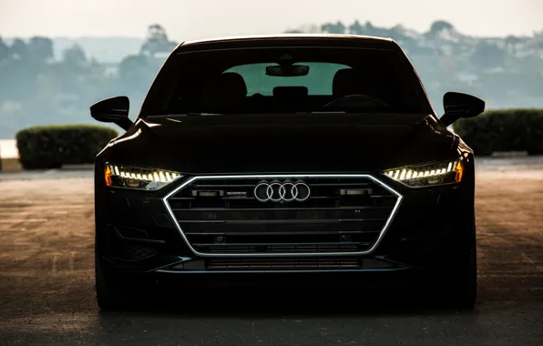 Audi, in the shadows, 2019, A7 Sportback
