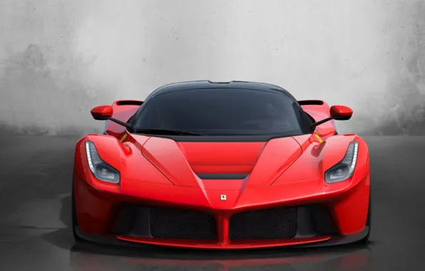 Auto, red, sport, Ferrari