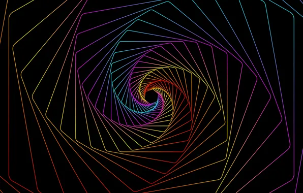 Line, pattern, rainbow lines