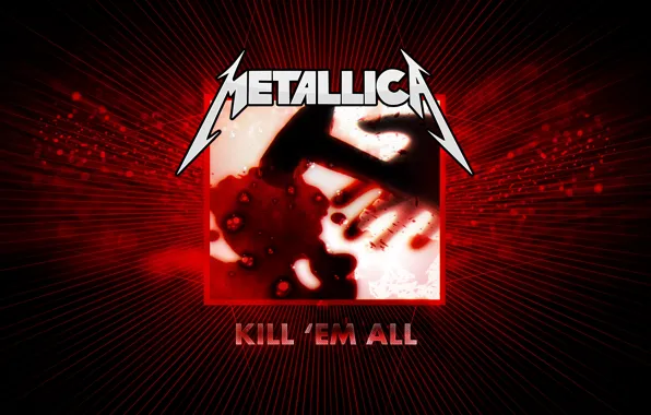 Picture Metallica, cover, Kill them all, the first album 1983