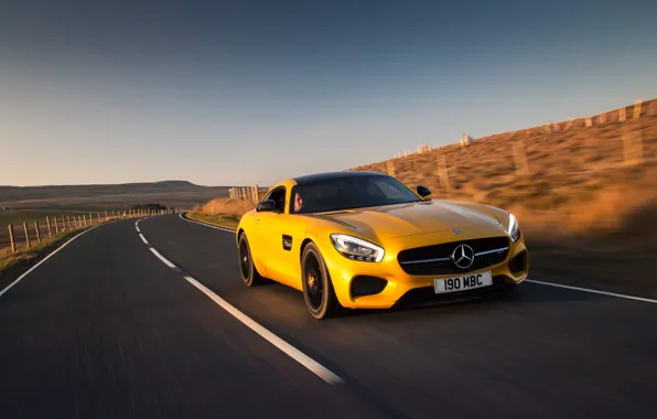 Mercedes, Mercedes, AMG, AMG, UK-spec, 2015, GT S, C190