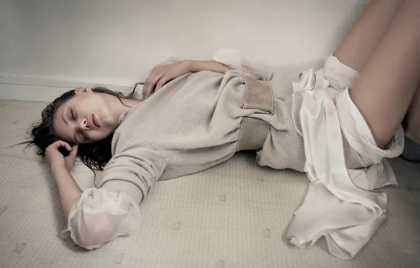 Photoshoot, Lindsey Wixson, M The World