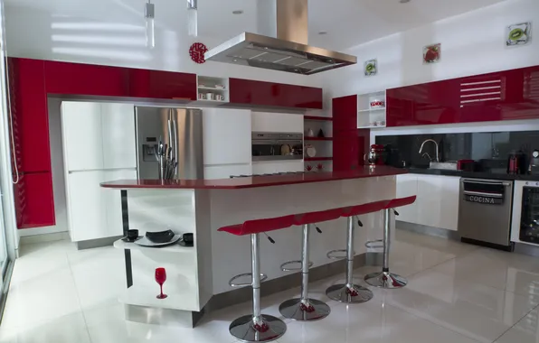 Picture red, design, decoration, kitchen