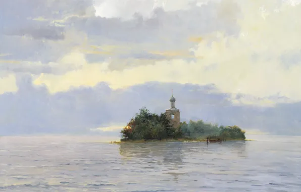 Picture landscape, picture, Alexander Afonin, Away from This World