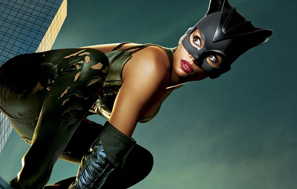 Picture the film, Halle Berry, Catwoman, Catwoman, Halle Berry