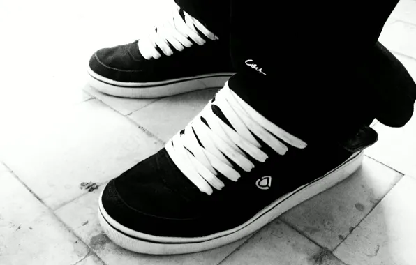 Sneakers, b/W, Circa