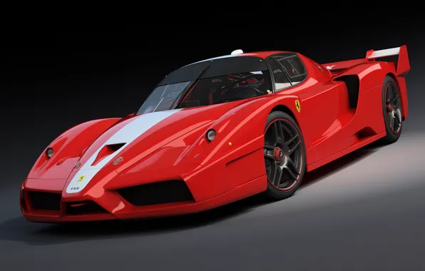 Ferrari, red, red