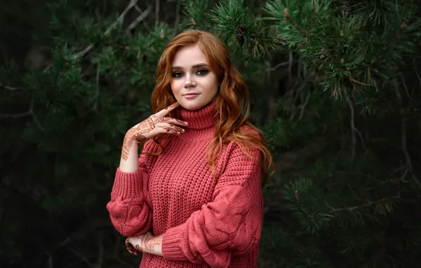 Girl, brown hair, Lisa, Igor Kondakov, Igor Kondukov