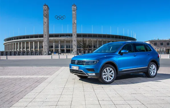 Blue, Germany, Volkswagen, Germany, blue, New, New, Stadium