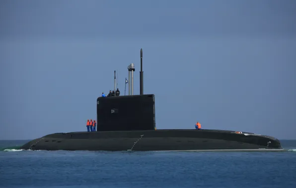 Boat, Navy, underwater, diesel, the project 636.3, Rostov-on-don