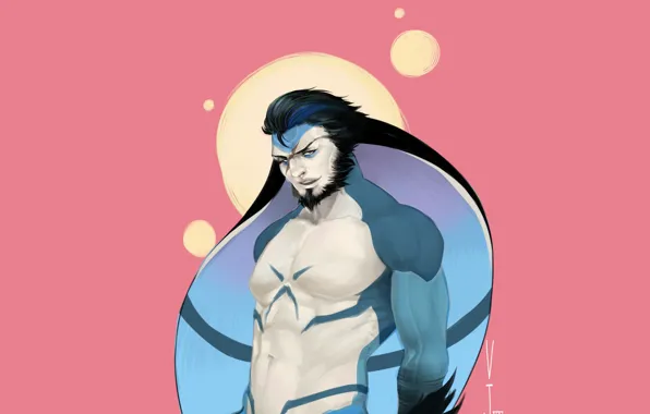 Background, being, guy