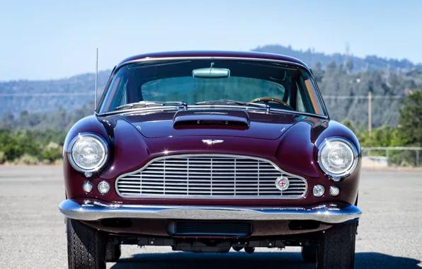 Picture Aston Martin, lights, grille, the front, Aston Martin, DB4