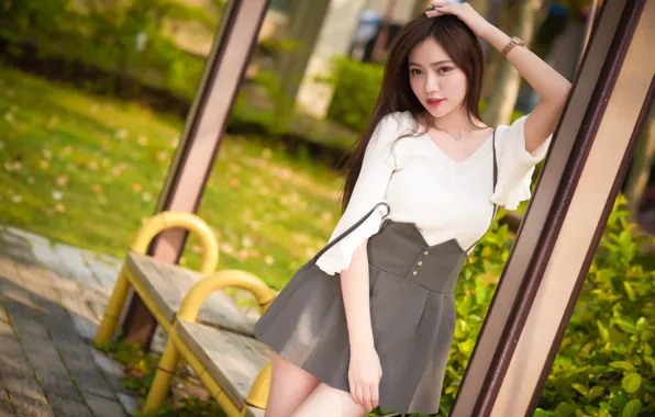 Picture summer, look, style, Asian, beauty
