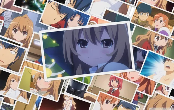 Illustration of ToraDora Anime HD wallpaper