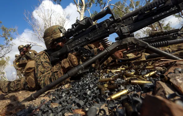 Weapons, army, soldiers