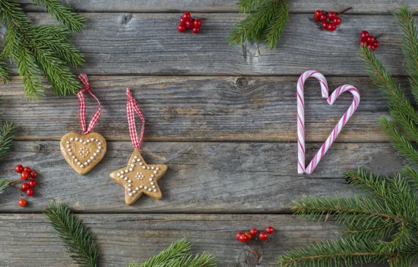 Picture decoration, Christmas, New year, christmas, new year, wood, merry, decoration