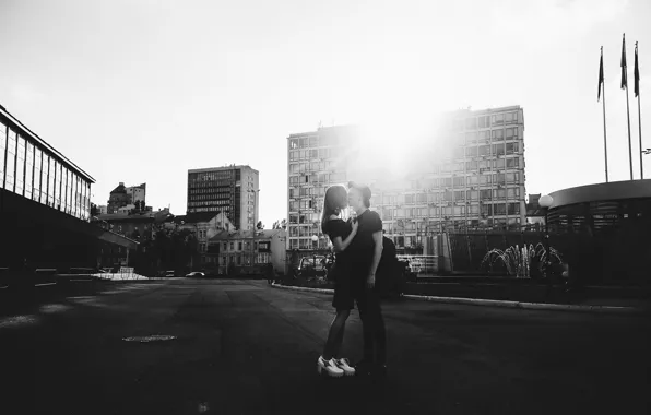 Greens, love, mood, laughter, kiss, tattoo, pair, love