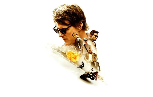 Picture Fire, Wallpaper, Rogue, Team, Road, Tom Cruise, Year, Jeremy Renner