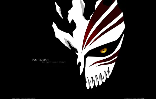 Picture anime, bleach, mask blank